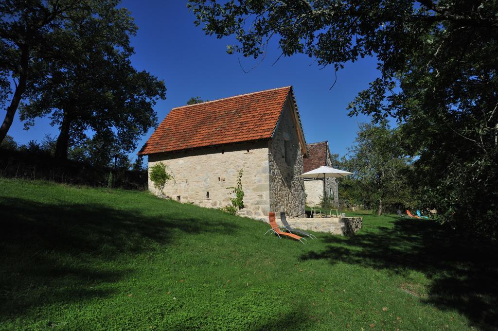 Gites De Combarel Corn Exterior foto
